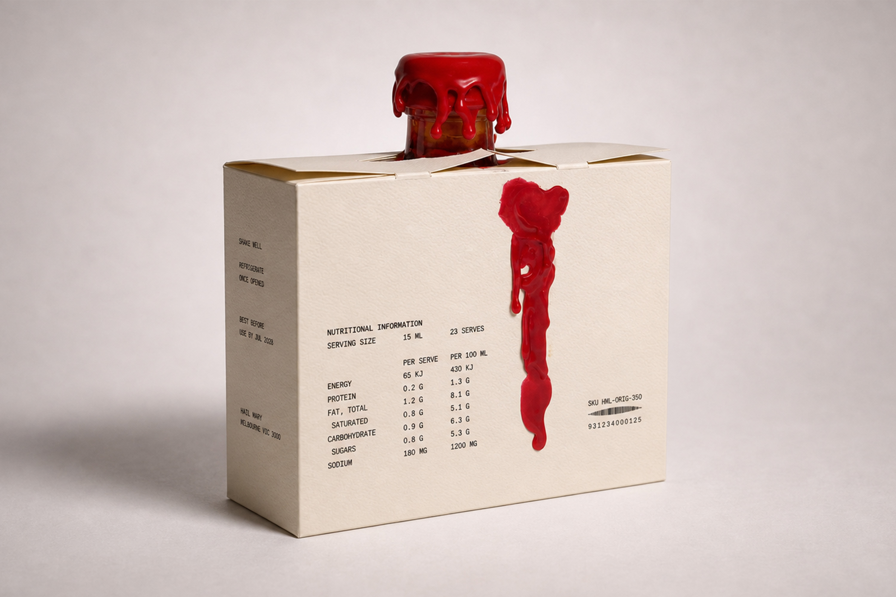 Hail Mary packaging back